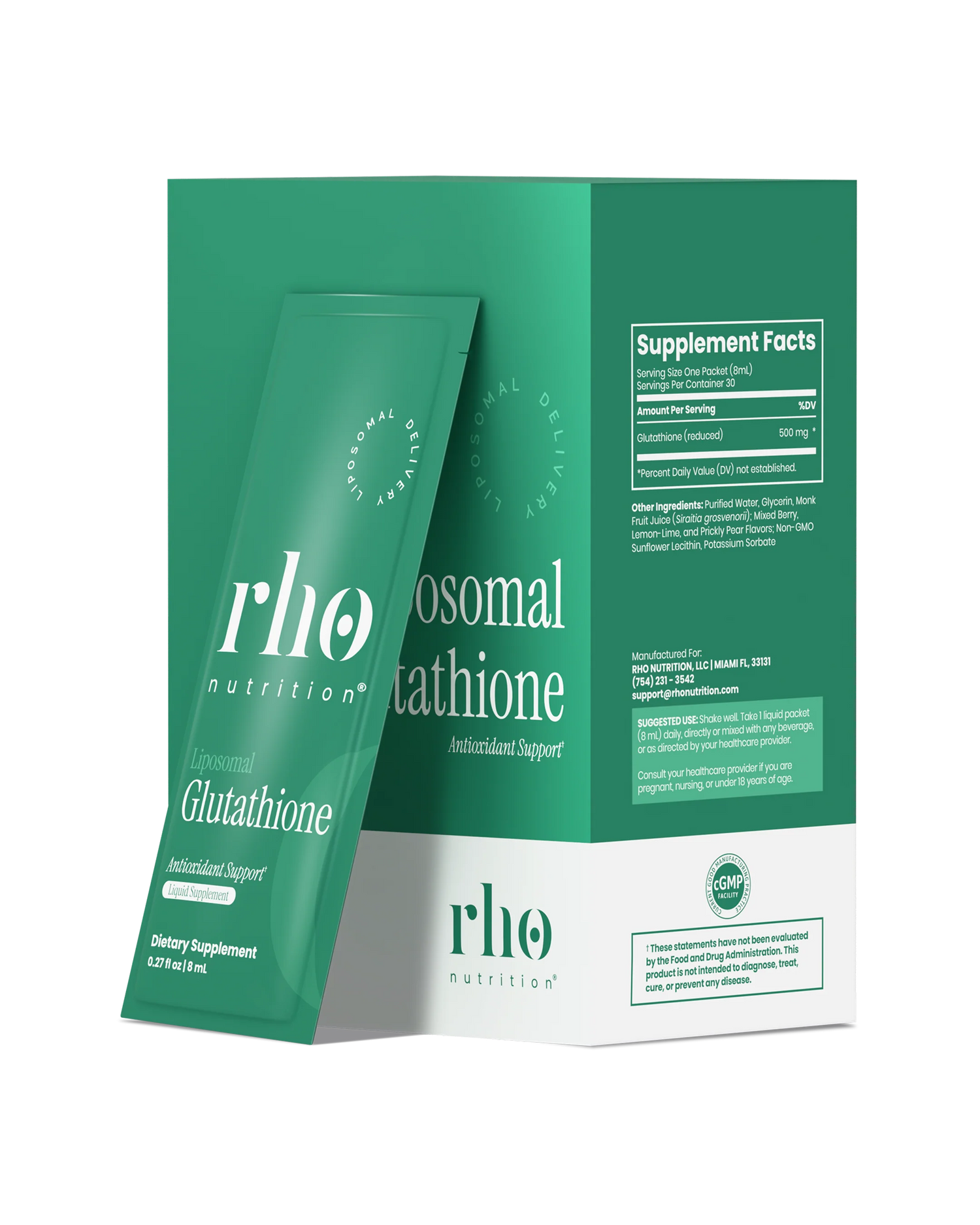 Glutathione Travel Packs